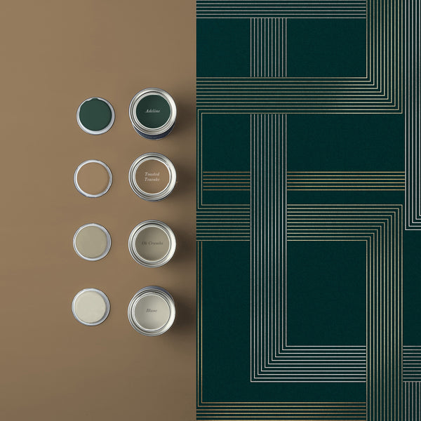 Vtwonen Graham & Brown Vliesbehang Entwine Emerald Groen