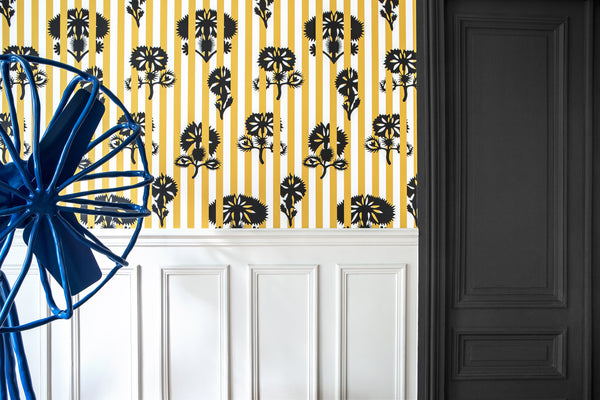 Vtwonen Graham & Brown - Vliesbehang - Hide And Seek Mustard