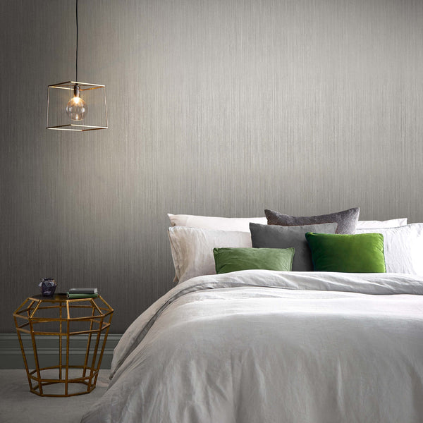 Vtwonen Graham & Brown Vliesbehang Met Vinyl Toplaag Lustre Silver Zilver