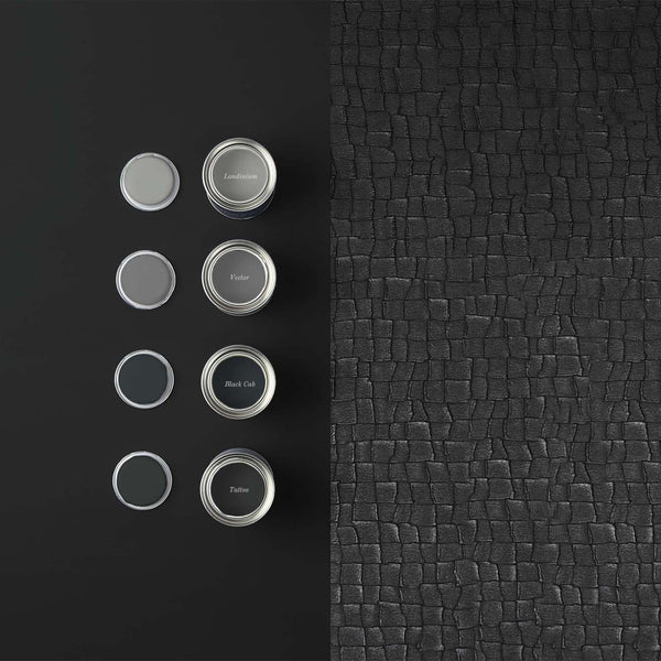 Vtwonen Graham & Brown Vliesbehang Met Vinyl Toplaag Serpentine Black Zwart