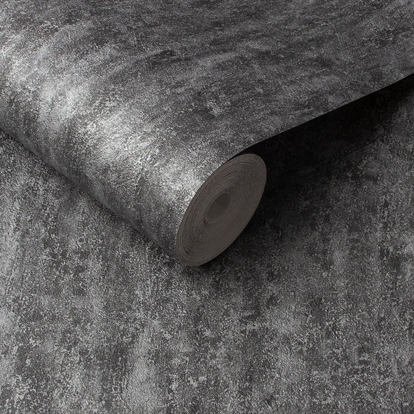 Vtwonen Graham & Brown Vliesbehang Orbit Deep Silver Grijs