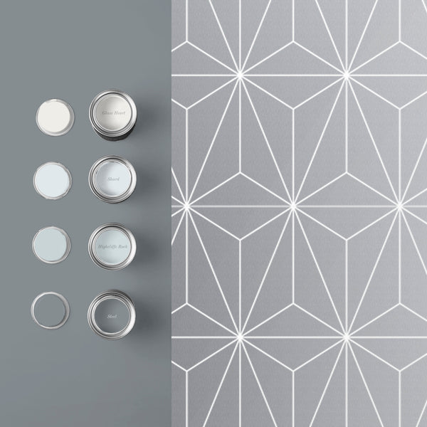 Vtwonen Graham & Brown Vliesbehang Prism Silver Zilver