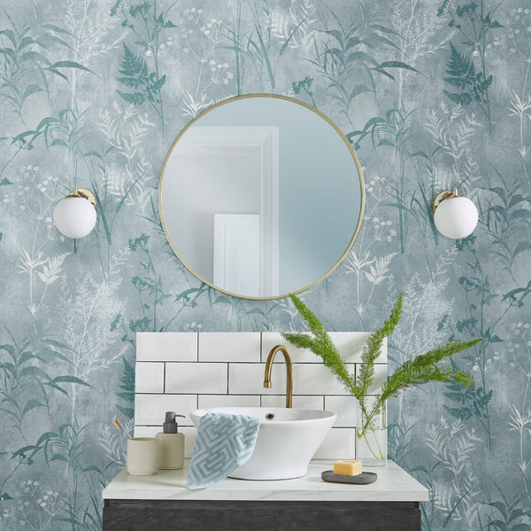 Vtwonen Graham & Brown Vliesbehang Restore Sky Lichtblauw