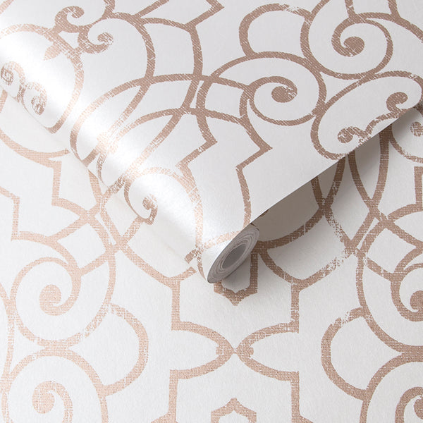 Vtwonen Graham & Brown Vliesbehang Shoji Blossom Roze