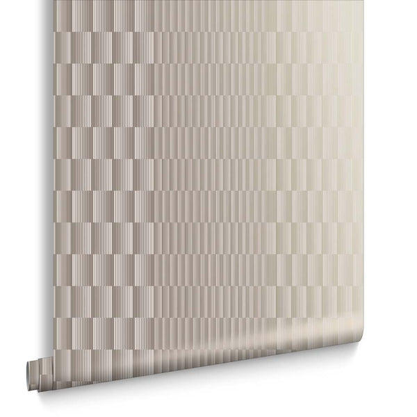 vtwonen Graham & Brown vliesbehang Symmetry Soft Gold Goud