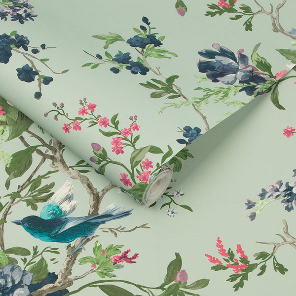 Vtwonen Graham & Brown Vliesbehang Venetian Mint Groen