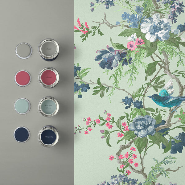 Vtwonen Graham & Brown Vliesbehang Venetian Mint Groen