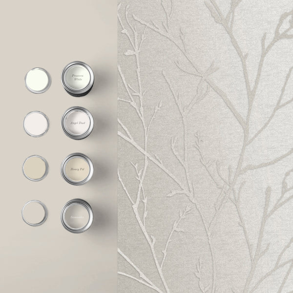 Vtwonen Graham & Brown Vliesbehang Woodland Bead Pearl Roze