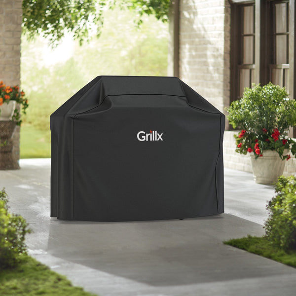 Vtwonen GrillX Barbecue Hoes - 145 X 61 X 117cm - Met Elastische Band & Klikgesp