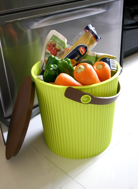 Vtwonen Hachiman Omnioutil Opbergemmer - L - Groen/Zwart