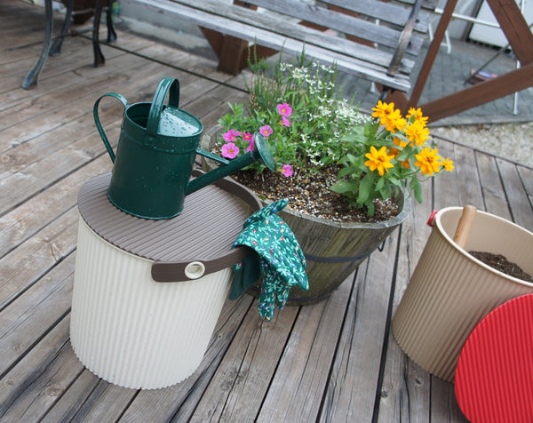 Vtwonen Hachiman Omnioutil Opbergemmer - L - Ivoor/Bruin