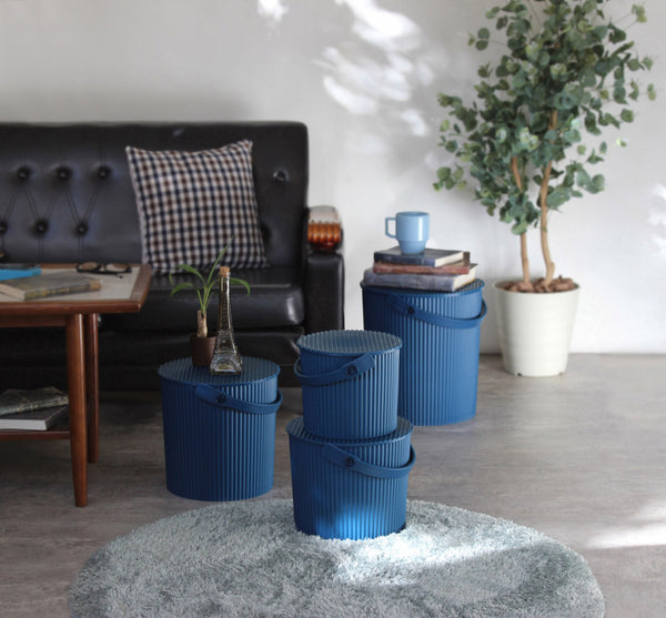 Vtwonen Hachiman Omnioutil Opbergemmer - L - Navy Blauw