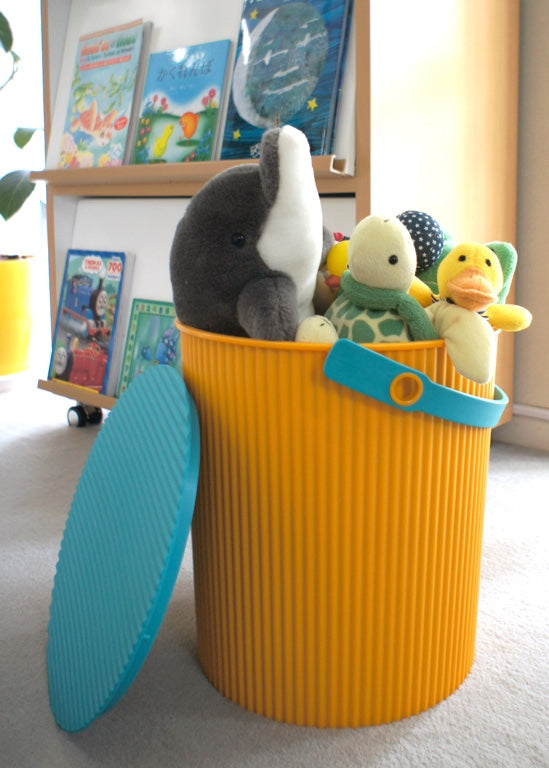 Vtwonen Hachiman Omnioutil Opbergemmer - L - Oranje/Blauw