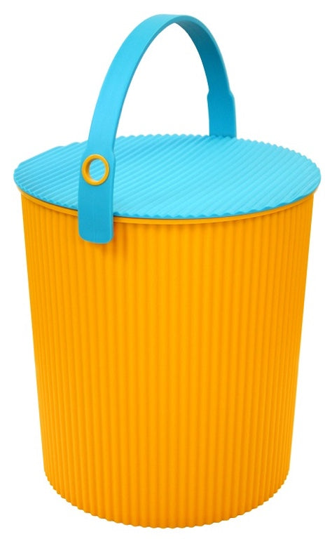 vtwonen Hachiman Omnioutil Opbergemmer - L - Oranje/Blauw