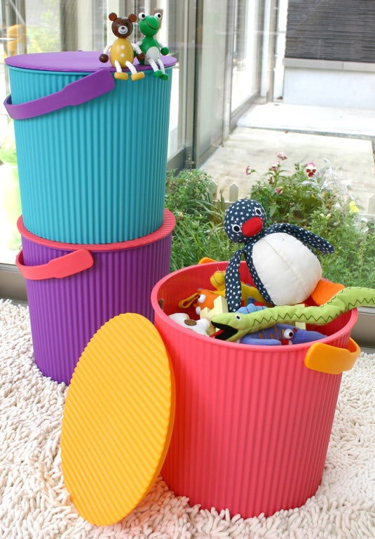 Vtwonen Hachiman Omnioutil Opbergemmer - L - Paars/Rood