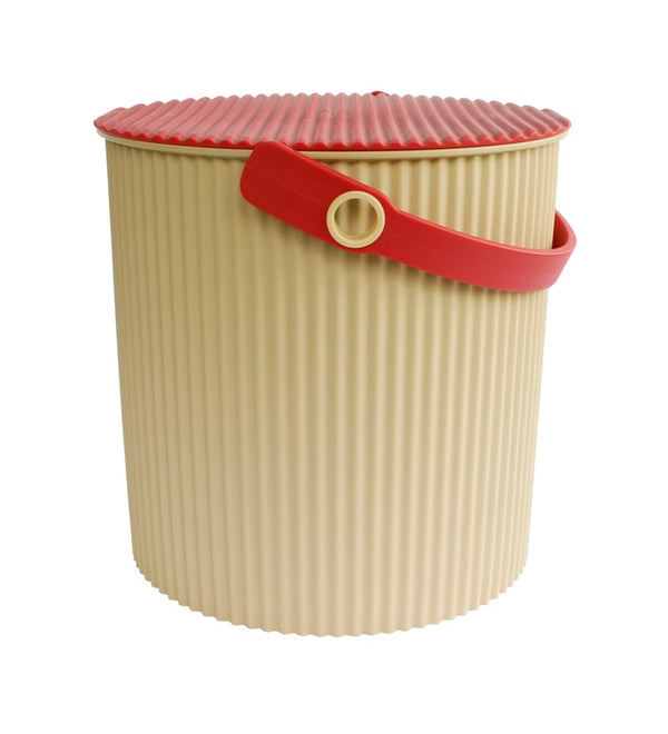 vtwonen Hachiman Omnioutil Opbergemmer - M - Beige/Rood