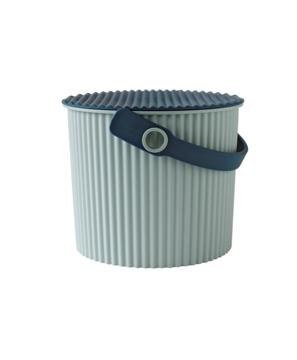 vtwonen Hachiman Omnioutil Opbergemmer - Mini - Licht Blauw/Donker Blauw