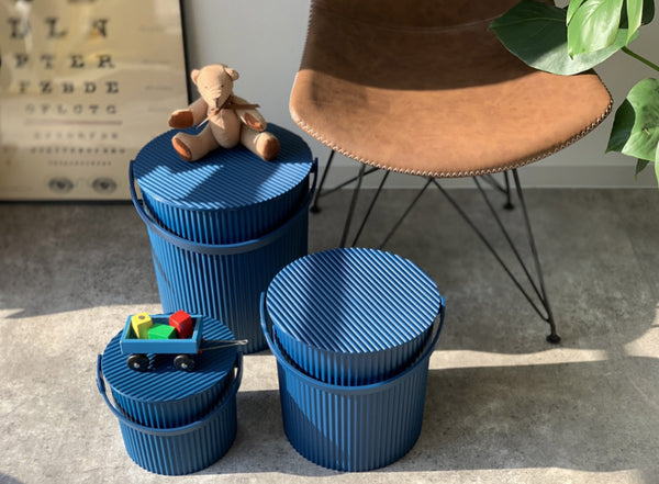 Vtwonen Hachiman Omnioutil Opbergemmer - Mini - Navy Blauw