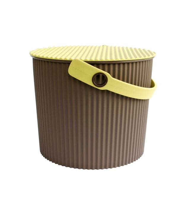 vtwonen Hachiman Omnioutil Opbergemmer - S - Bruin/Geel