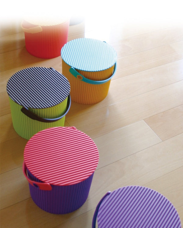 Vtwonen Hachiman Omnioutil Opbergemmer - S - Oranje/Blauw