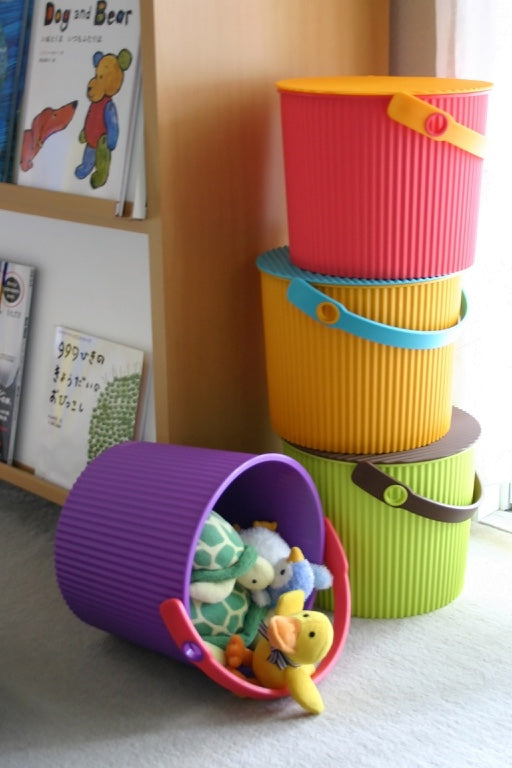 Vtwonen Hachiman Omnioutil Opbergemmer - S - Roze/Oranje