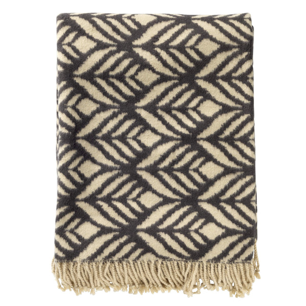 vtwonen Hoii plaid Alexandra - 150x200 cm - Charcoal Gray - Antraciet