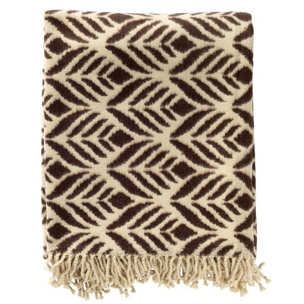 Vtwonen Hoii Plaid Alexandra - 150x200 Cm - Chocolate Martini - Bruin