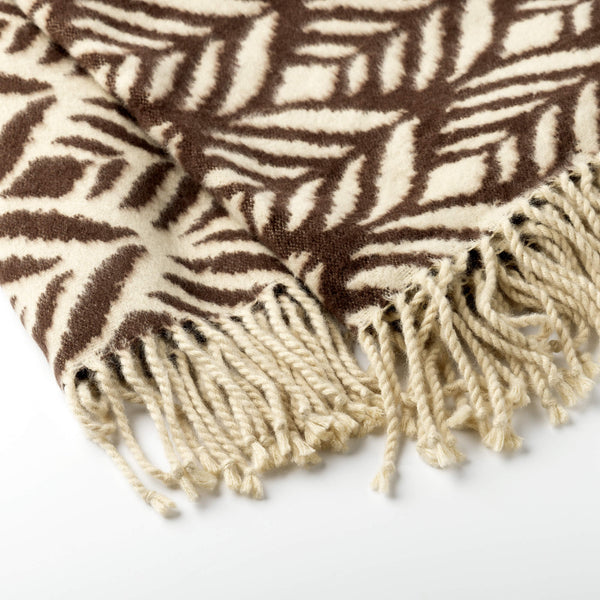 Vtwonen Hoii Plaid Alexandra - 150x200 Cm - Chocolate Martini - Bruin