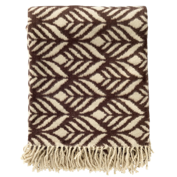 vtwonen Hoii plaid Alexandra - 150x200 cm - Chocolate Martini - Bruin