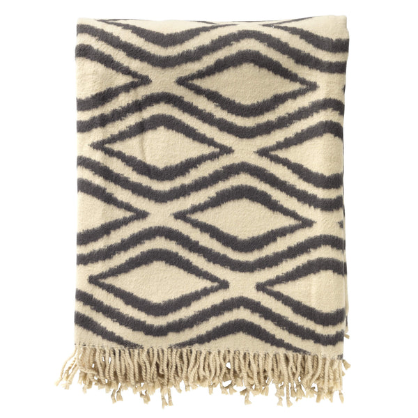 Vtwonen Hoii Plaid Amorella - 150x200 Cm - Charcoal Gray - Antraciet