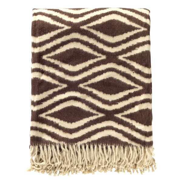 vtwonen Hoii plaid Amorella - 150x200 cm - Chocolate Martini - Bruin