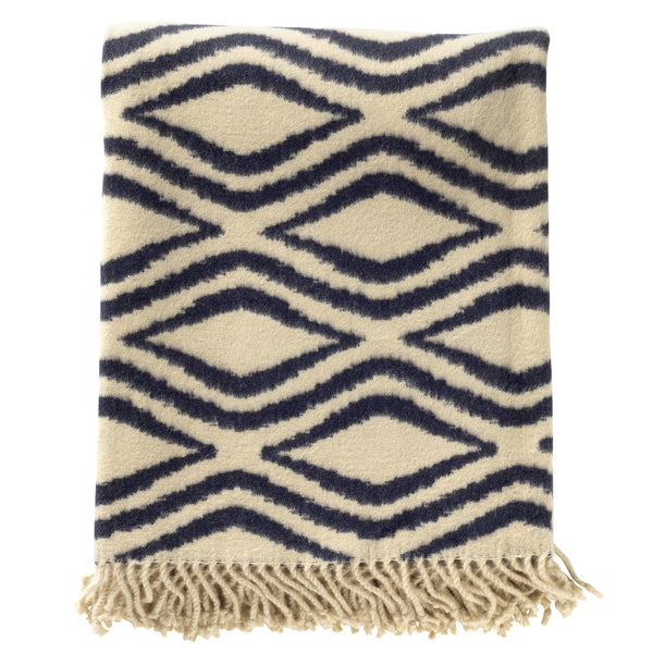 Vtwonen Hoii Plaid Amorella - 150x200 Cm - Insignia Blue - Blauw