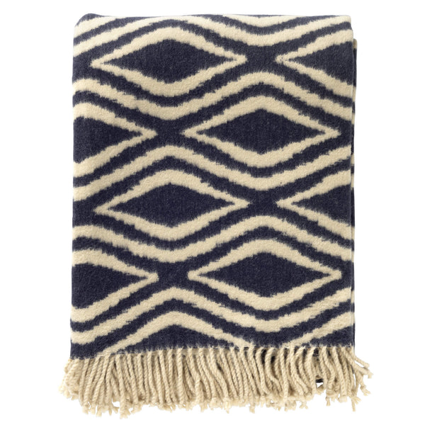 vtwonen Hoii plaid Amorella - 150x200 cm - Insignia Blue - Blauw