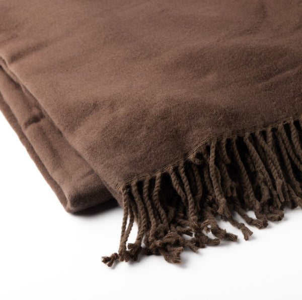 Vtwonen Hoii Plaid Annabella - 150x200 Cm - Chocolate Martini - Bruin