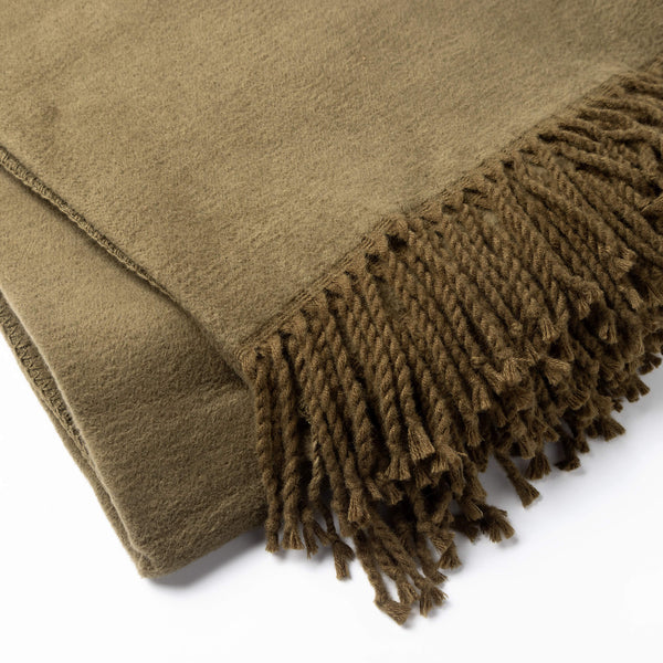 Vtwonen Hoii Plaid Annabella - 150x200 Cm - Military Olive - Groen