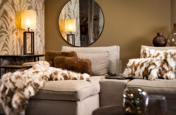 Vtwonen Hoii Plaid Gabriella - 140x180 Cm - Natural - Bruin