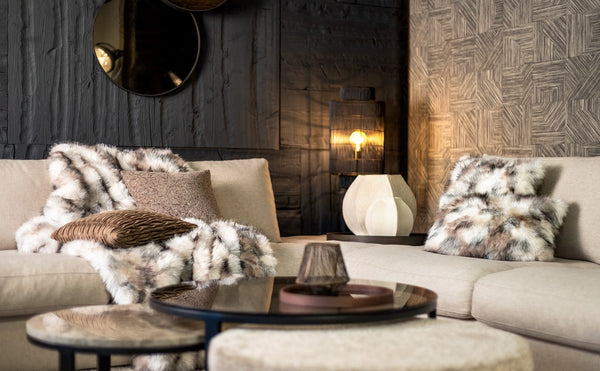 Vtwonen Hoii Plaid Ghislaine - 140x180 Cm - Natural - Bruin