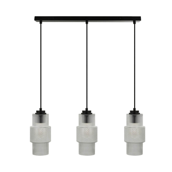 vtwonen HOME DELUXE Hanglamp van Glas YUKI - Transparant