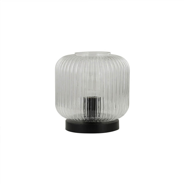 vtwonen HOME DELUXE Tafellamp van glas LILY - Transparant