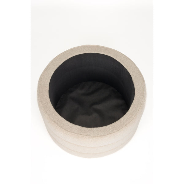 Vtwonen Housecraft Living Zuma Poef Met Opbergruimte Bouclé Beige