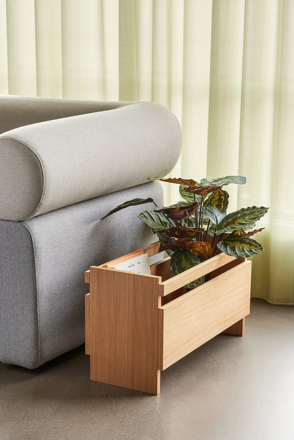 Vtwonen Hübsch Bloempot Forma - Mdf/eikenfineer - 70x30xh40cm