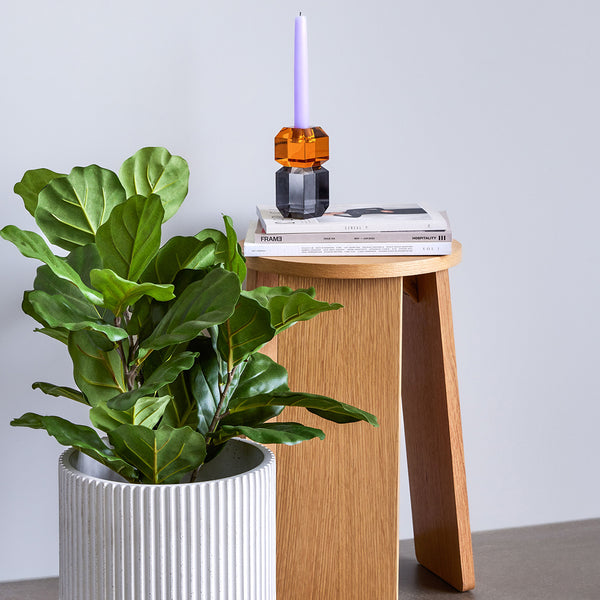 Vtwonen Hübsch Schoteltjes Embrace - Ijzer - ø19xh2 ø27xh4 ø33xh4cm