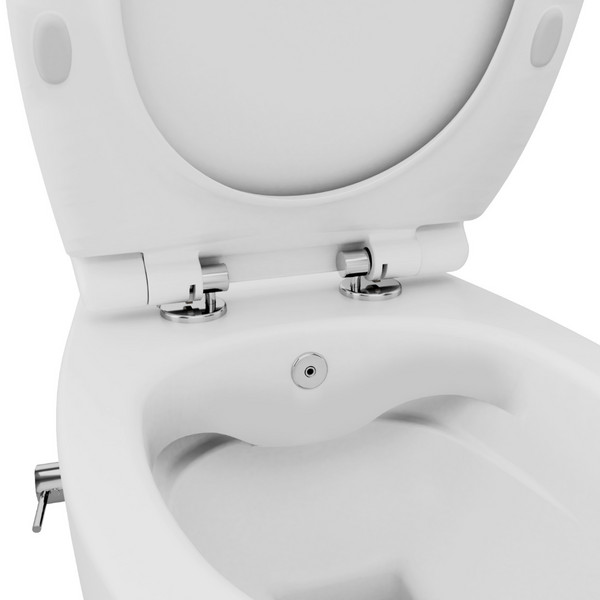 Vtwonen Isvea Wc Toilet Badkamer Hangend Bidet Wit Inclusief Softclose Toiletbril