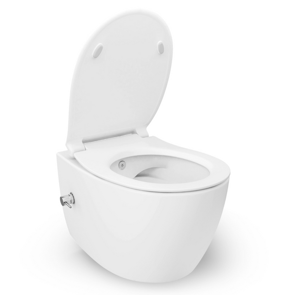 Vtwonen Isvea Wc Toilet Badkamer Hangend Bidet Wit Inclusief Softclose Toiletbril