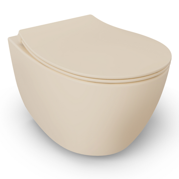 vtwonen Isvea Wc Toilet Badkamer Hangend Ivoor Inclusief Bevestigingsset