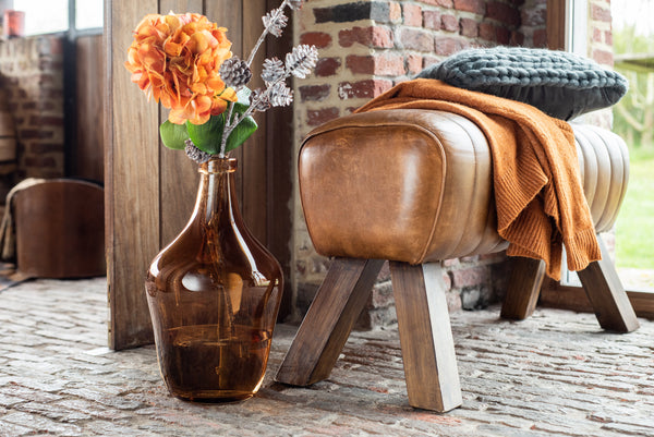 Vtwonen J-Line Plaid Gebreid - Polyester - Donkergrijs - 154 X 140 Cm