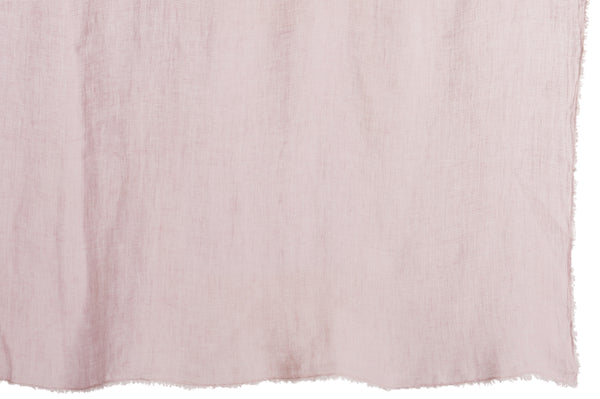 Vtwonen J-Line Plaid Stonewashed - Linnen - Roze - 200 X 150 Cm