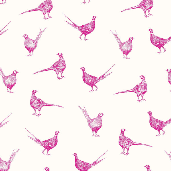 vtwonen Joules vliesbehang Flirty Pheasants Truly Pink