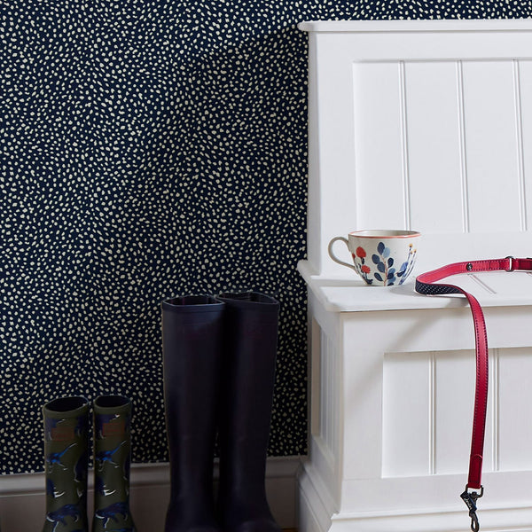 Vtwonen Joules Vliesbehang Guinea Spot French Blauw