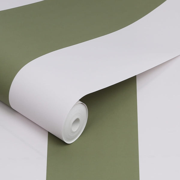 Vtwonen Joules Vliesbehang Harborough Stripe Olive Groen